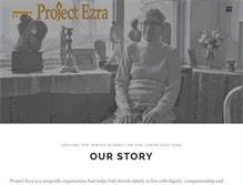 Tablet Screenshot of projectezra.org